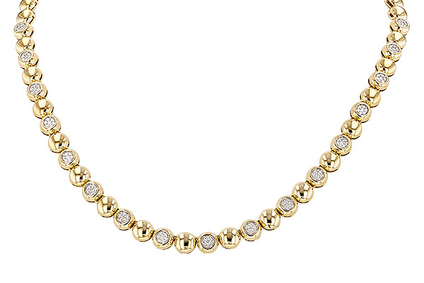 G293-59994: NECKLACE .87 TW (17")