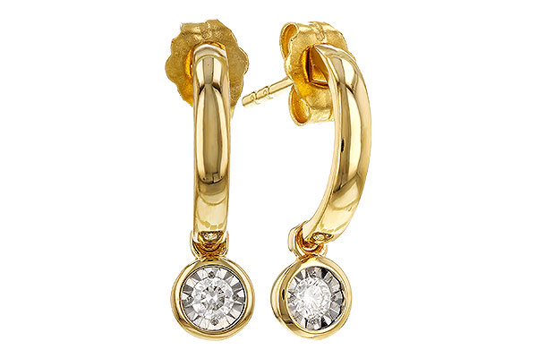 G293-61776: EARRINGS .10 TW