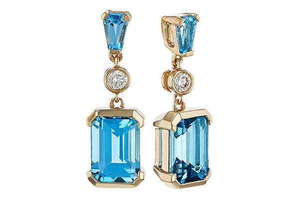 G293-62694: EARRINGS 2.37 TW BLUE TOPAZ 2.44 TGW