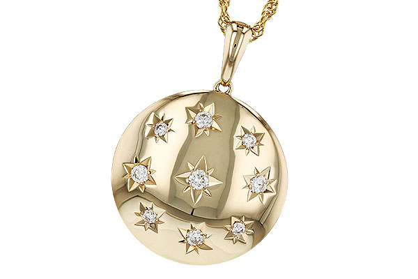 G294-46322: NECKLACE .17 TW