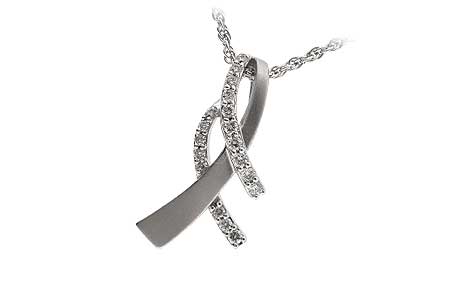 H025-37258: NECKLACE .15 TW