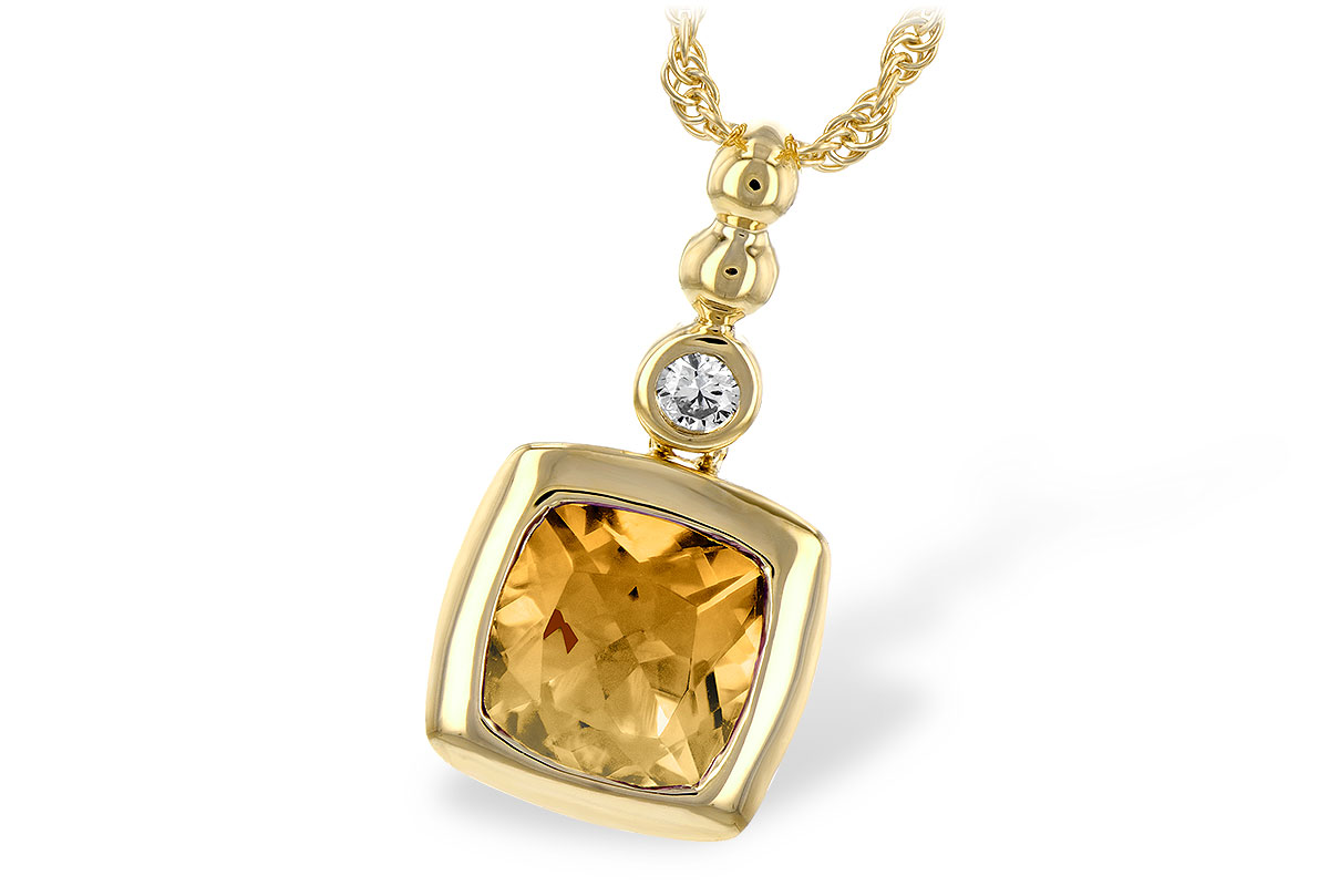 H208-14494: NECK 1.22 CITRINE 1.26 TGW