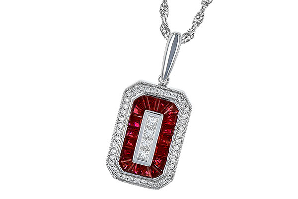 H209-03622: NECK 1.09 RUBY 1.42 TGW