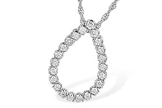 H209-06322: NECKLACE .50 TW