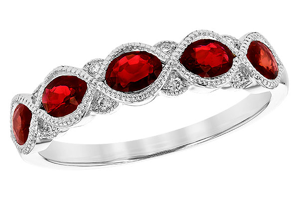 H209-08094: LDS WED RG 1.00 RUBY 1.04 TGW