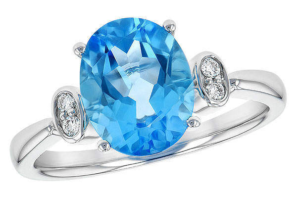 H209-08176: LDS RG 2.84 BLUE TOPAZ 2.90 TGW (10x8MM BT)