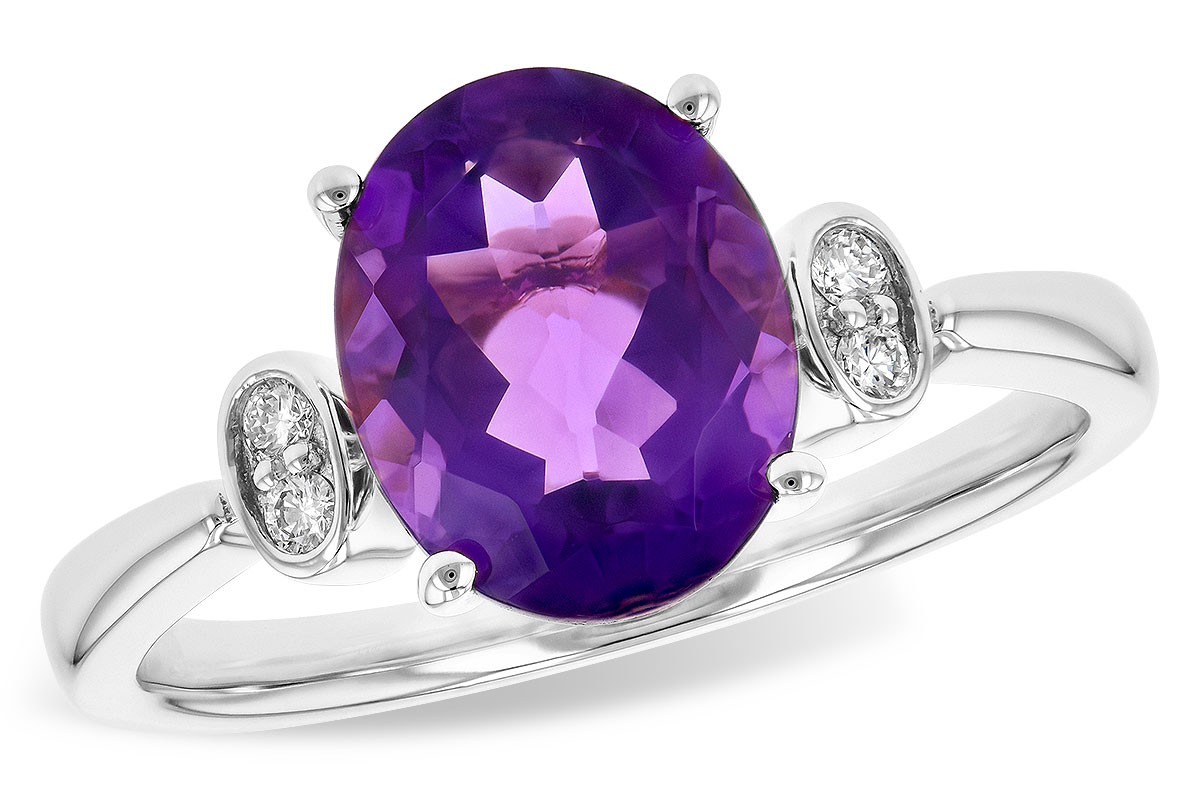 H209-09003: LDS RG 2.10 AMETHYST 2.16 TGW (10x8MM AMY)