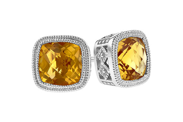 H291-73631: EARR 1.70 TW CITRINE