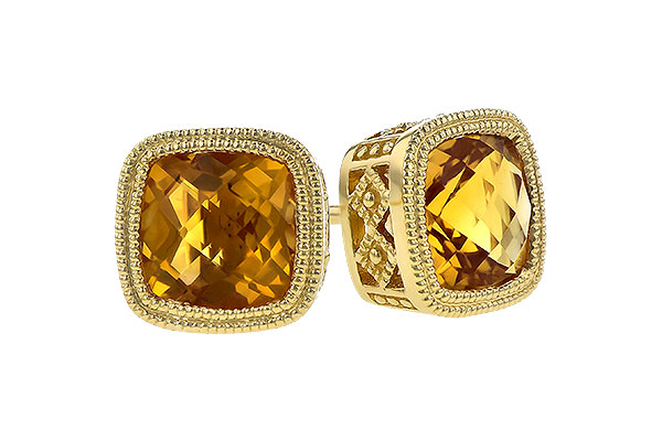 H291-73631: EARR 1.70 TW CITRINE