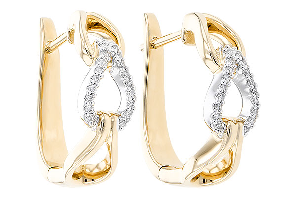 H291-80885: EARRINGS .15 TW