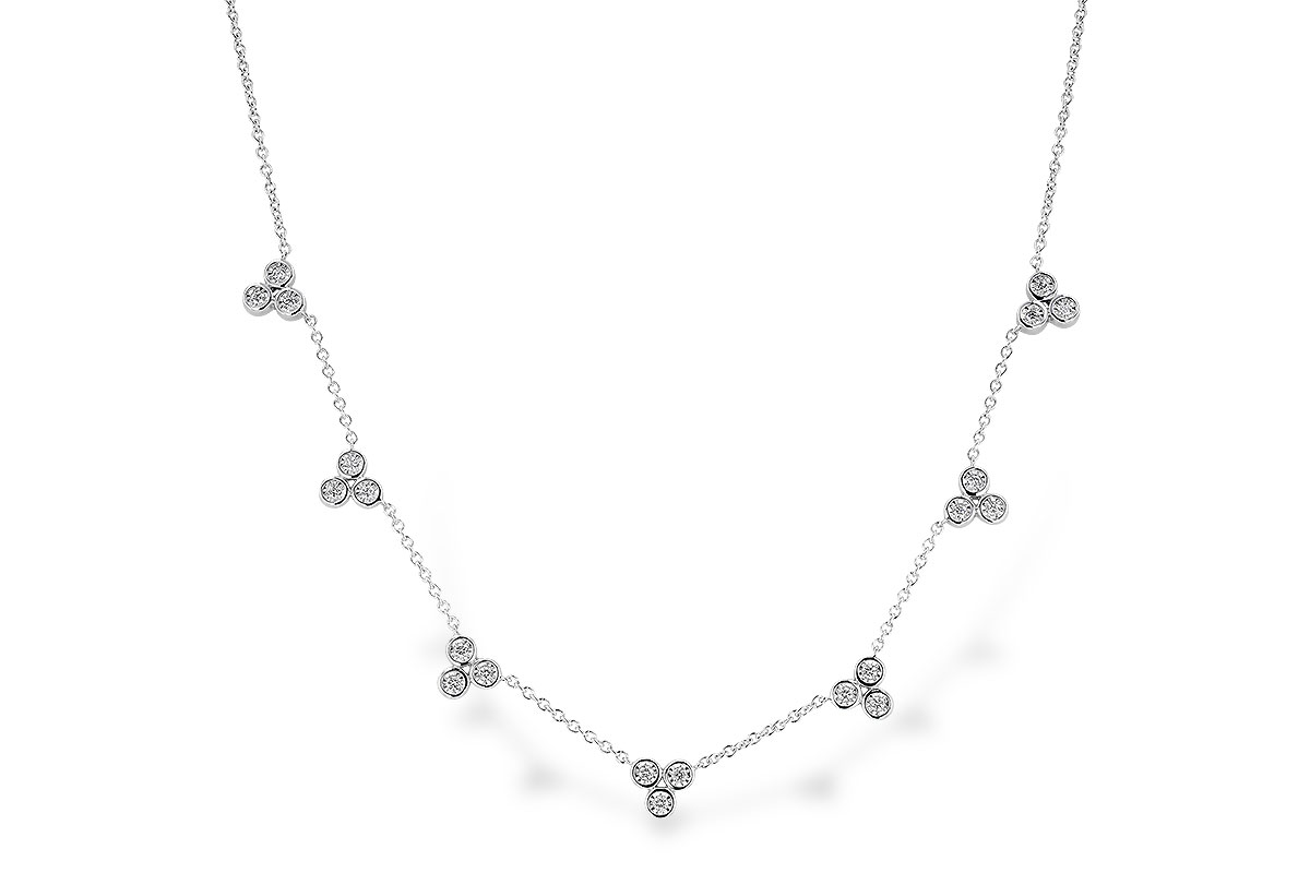 H292-65440: NECKLACE .36 TW (18")