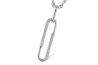 H292-69931: NECKLACE .14 TW