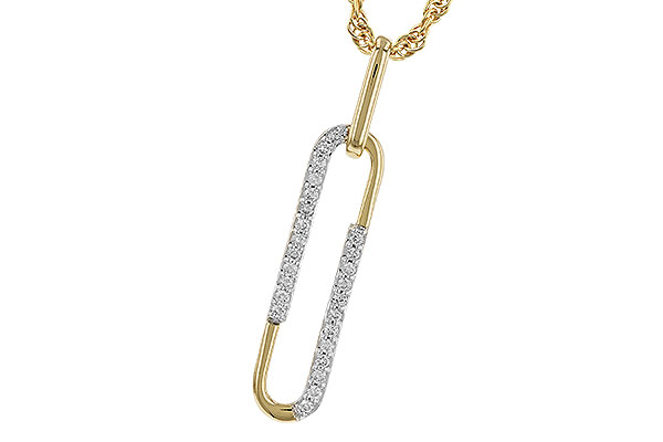 H292-69931: NECKLACE .14 TW