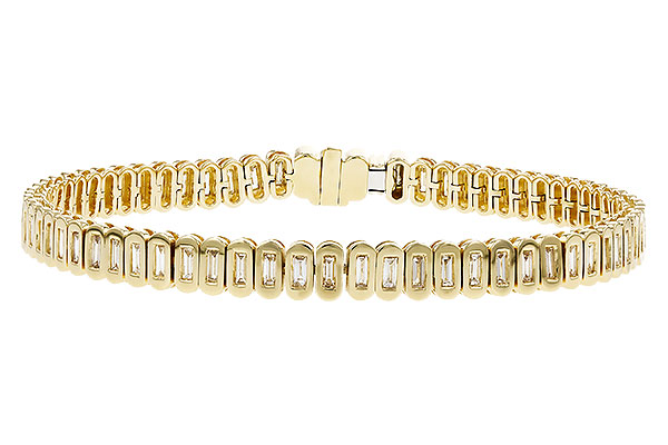 H293-55431: BRACELET 1.70 TW BAGUETTE (7")