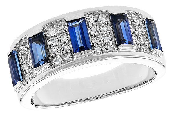 H293-59994: LDS WED RG 1.43 TW SAPP 1.72 TGW