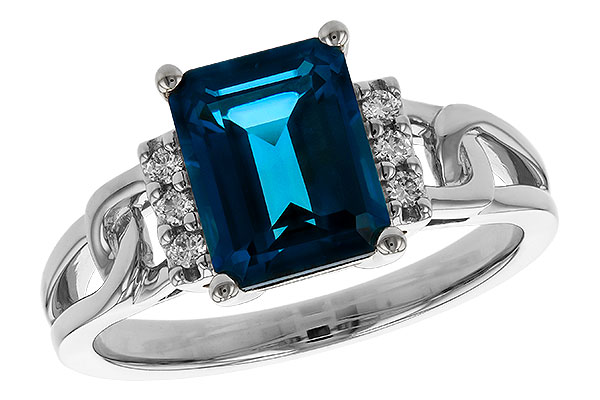 H293-61749: LDS RG 2.42 LONDON BLUE TOPAZ 2.50 TGW (9x7MM LBT)