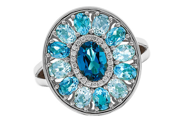 H293-61794: LDS RG 3.02 TW BLUE TOPAZ 3.10 TGW (7x5MM LBT CTR)