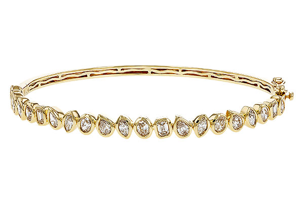 H293-62685: BANGLE 1.65 TW FANCY CUT DIAS