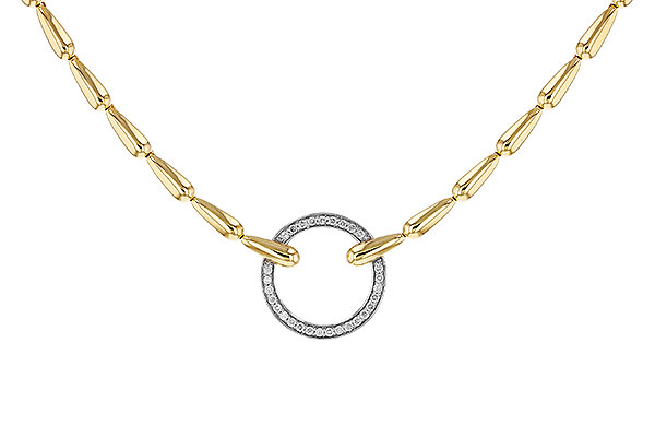H293-63585: NECKLACE .33 TW (17")