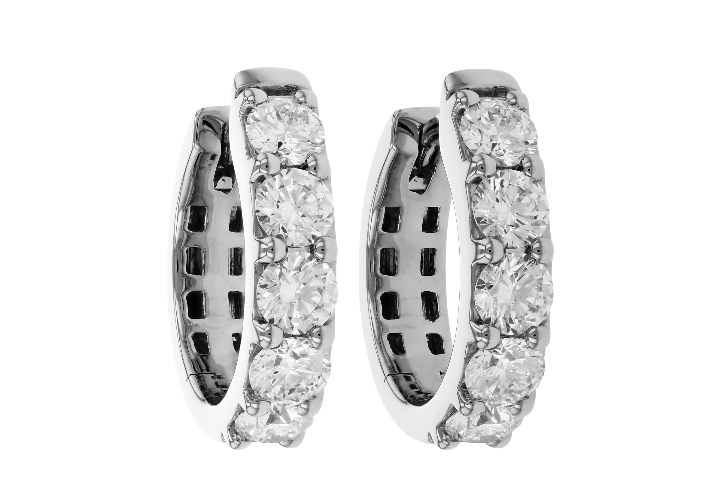 H294-47240: EARRINGS 1.50 TW