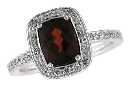 K202-65431: LDS DIA RG 1.85 GARNET 2.11 TGW