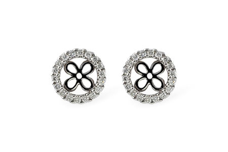 K206-31749: EARRING JACKETS .30 TW (FOR 1.50-2.00 CT TW STUDS)