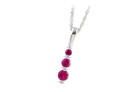 K206-31767: NECK .55 RUBY .60 TGW