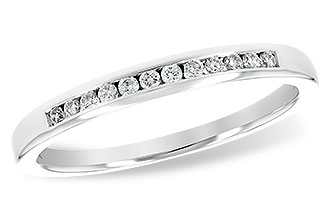 K207-26331: LDS WED RG .12 TW (12 STONES)