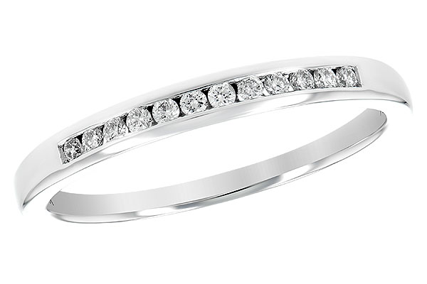 K207-26331: LDS WED RG .12 TW (12 STONES)