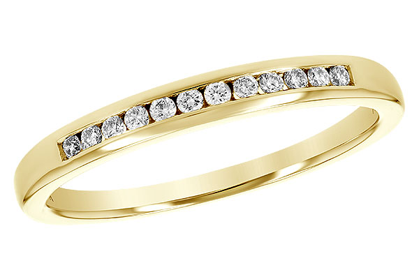 K207-26331: LDS WED RG .12 TW (12 STONES)