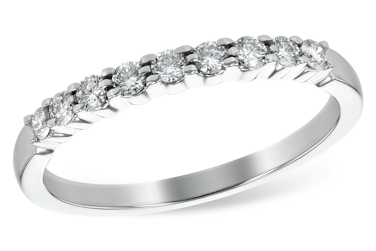 K208-14503: LDS WED RG .25 TW (9 STONES)
