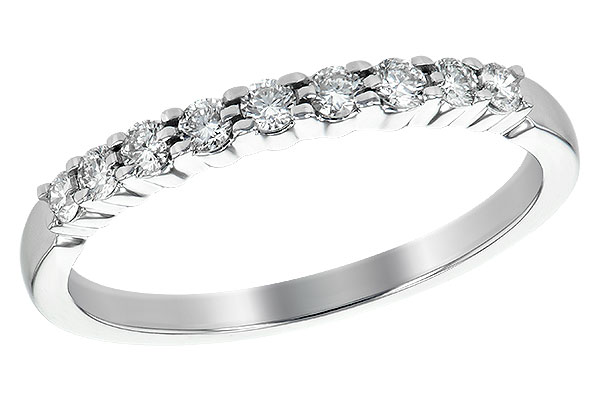 K208-14503: LDS WED RG .25 TW (9 STONES)
