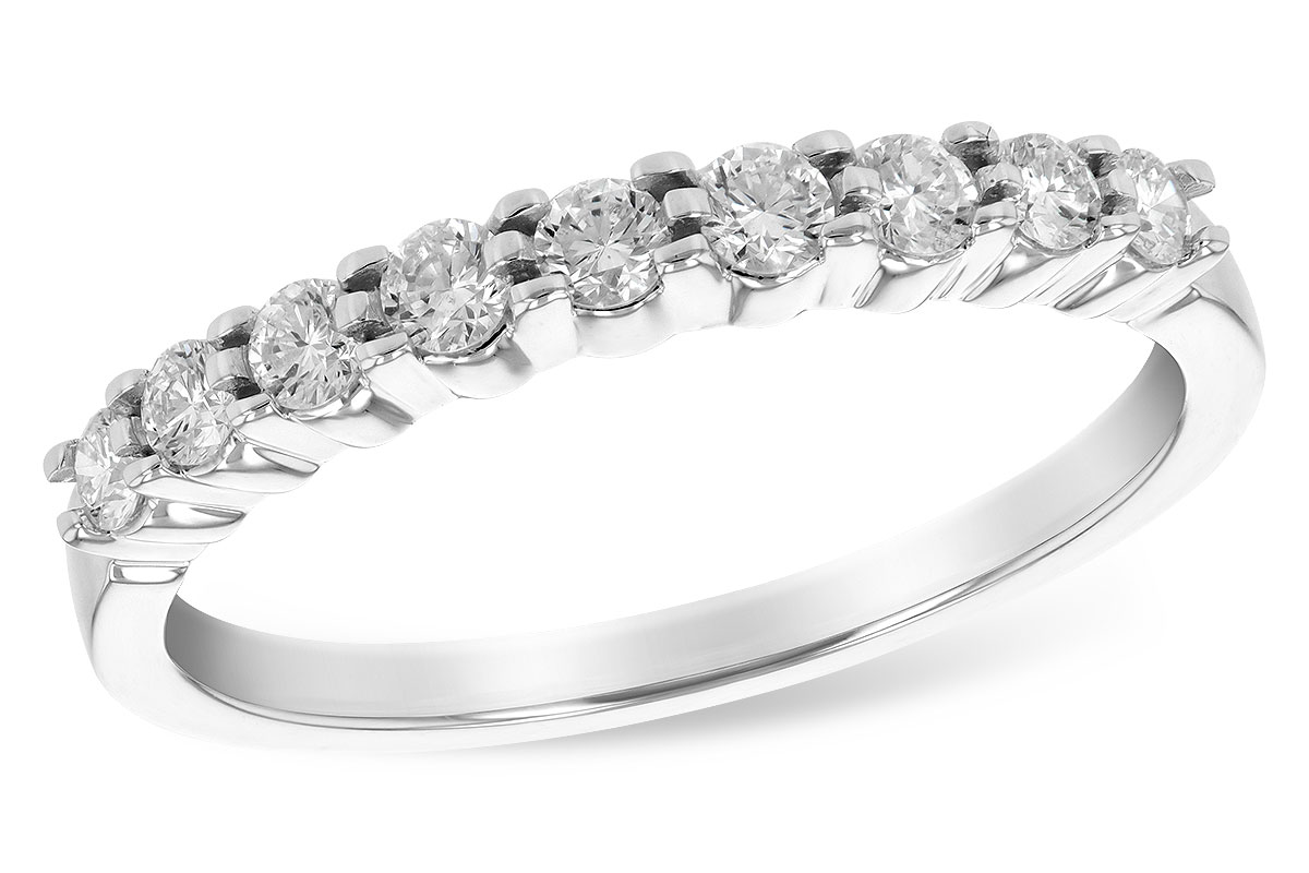 K208-14540: LDS WED RG .33 TW (9 STONES)