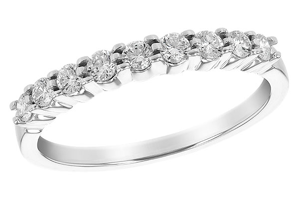K208-14540: LDS WED RG .33 TW (9 STONES)