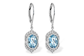 K208-18176: EARR 2.24 AQUA 2.43 TGW (8x6MM AQ)