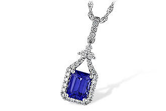 K209-00849: NECK 1.42 TANZANITE 1.72 TGW
