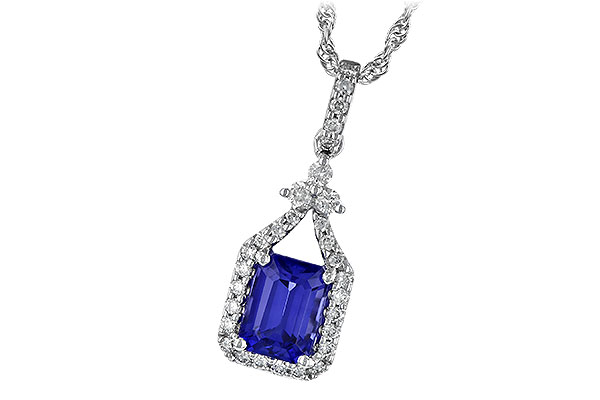 K209-00849: NECK 1.42 TANZANITE 1.72 TGW