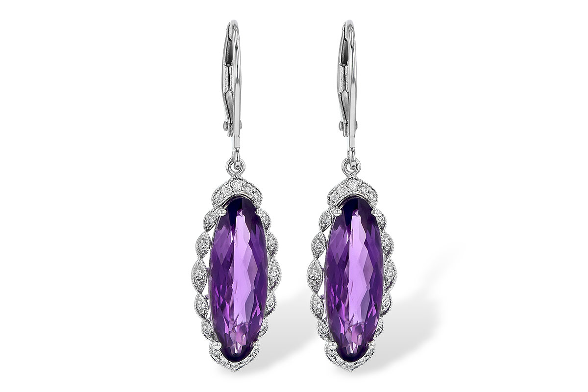 K209-08094: EARR 4.75 AMETHYST 4.90 TGW
