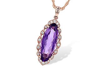 K209-08103: NECK 3.60 AMETHYST 3.74 TGW
