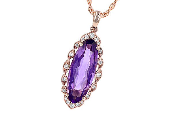 K209-08103: NECK 3.60 AMETHYST 3.74 TGW