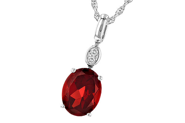 K209-08176: NECK 2.90 GARNET 2.93 TGW (10x8MM GAR)
