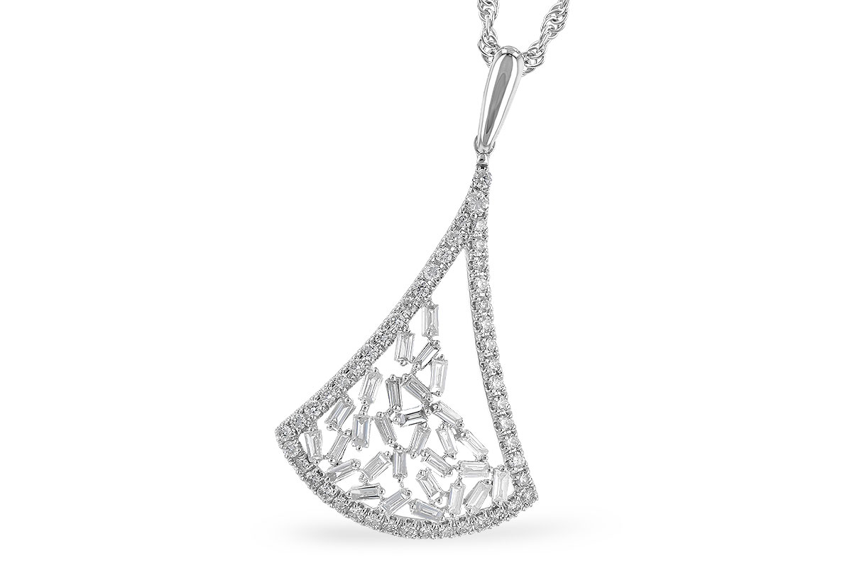 K291-79031: NECKLACE .50 TW