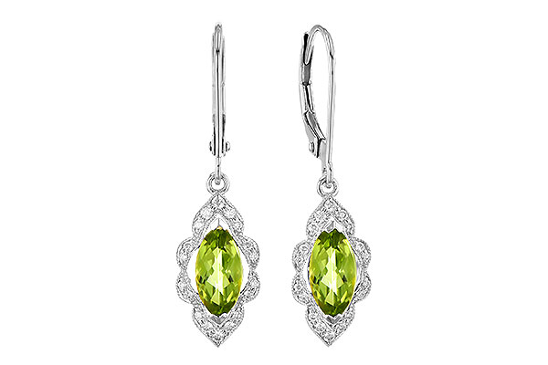 K291-79976: EARR 1.25 PERIDOT 1.40 TGW