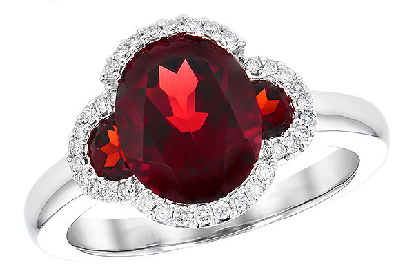 K291-79994: LDS RG 3.29 TW GARNET 3.45 TGW