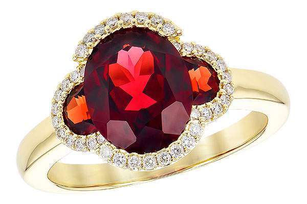 K291-79994: LDS RG 3.29 TW GARNET 3.45 TGW