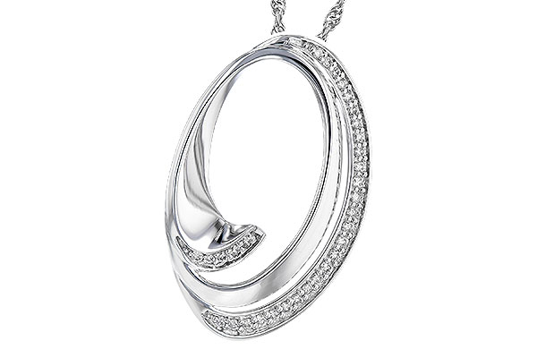 K291-80849: NECKLACE .14 TW