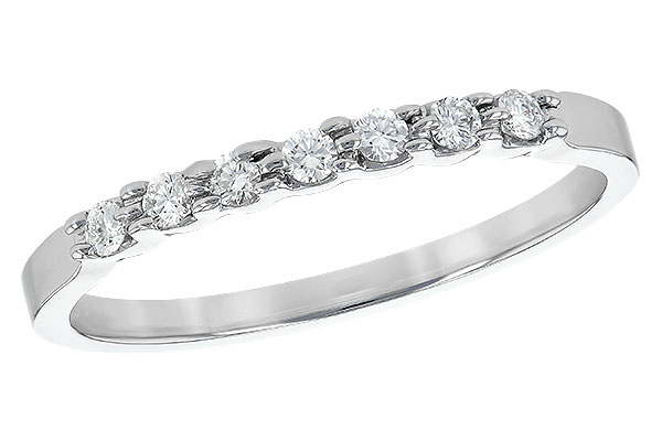K291-81740: LDS DIA WED RG 1.25 TW (7 STONES)
