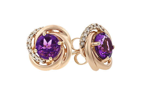 K292-68176: EARR 1.35 TW AMETHYST 1.44 TGW