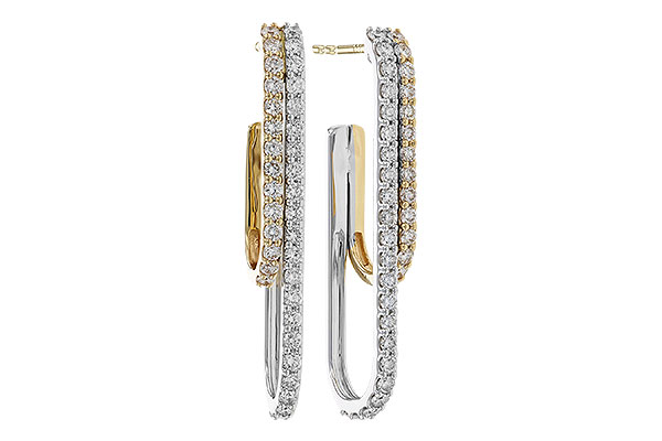 K293-58103: EARRING .98 TW