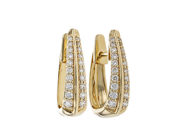 K293-58131: EARRINGS .50 TW